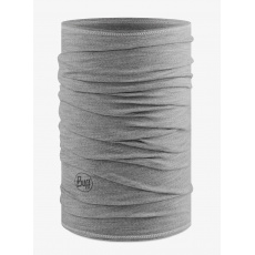 Lehký multifunkční popruh Buff z merino vlny - Grey