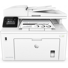 HP LaserJet Pro Multifunkční tiskárna M227fdw, Tisk, kopírování, skenování, faxování, Automatický podavač dokumentů na 35 listů: Oboustranný tisk
