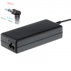 Akyga notebook power adapter AK-ND-26 19.5V/4.62A 90W 4.5x3.0 mm + pin HP zdroj/transformátor Vnitřní Černá