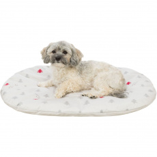 Xmas cushion NIVIA, vianočný vankúš oválny, 70 x 47 cm, krémový Xmas cushion NIVIA, vianočný vankúš oválny, 70 x 47 cm, krémový