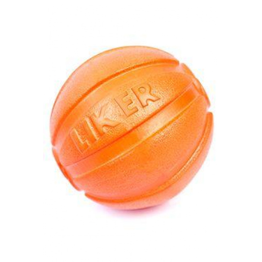 Hračka pes Liker míček oranžový 9cm