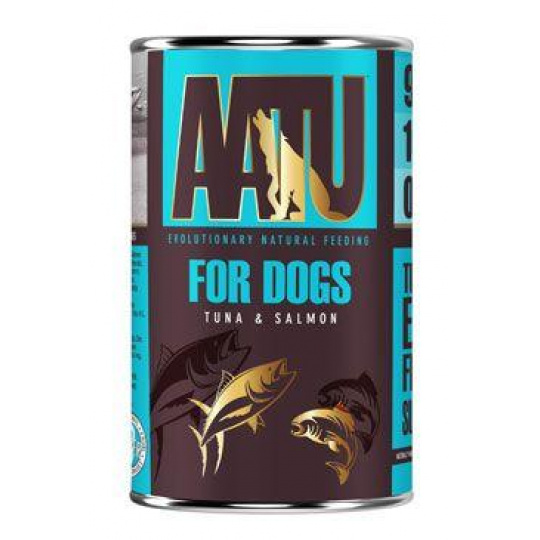AATU Dog Tuna&Salmon konz. 400g AATU Dog Tuna&Salmon konz. 400g