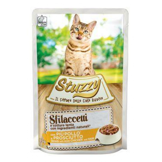 Stuzzy Cat kapsička Adult šunka 85g Stuzzy Cat kapsička Adult šunka 85g