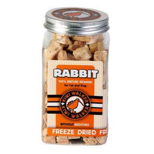 Pochúťka mrazom sušený králik 75g Kiwi
