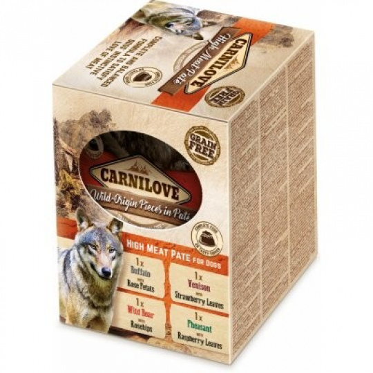 Carnilove Dog Pouch Paté MULTIPACK 4x300g