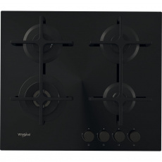 Whirlpool AKT 627/NB1 Černá Vestavěné 59 cm Plynový 4 zóna/zón