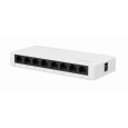 Gembird NSW-G8-01 síťový přepínač Nespravované Gigabit Ethernet (10/100/1000) Bílá