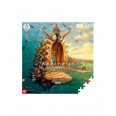 Představivost Puzzle: Jacek Yerka Přístav 1000 prvků