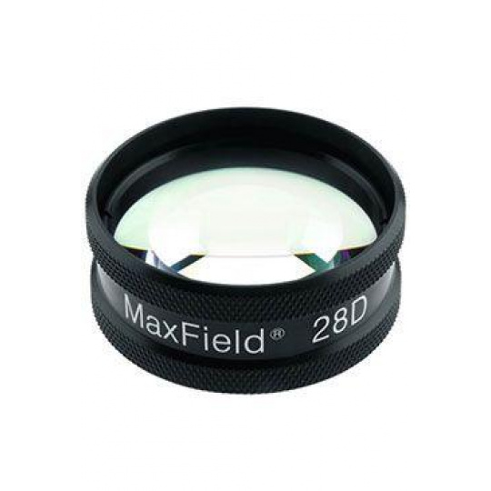 Vyšetrovacia šošovka asfér. 28D Binocul.Nepriame MaxField