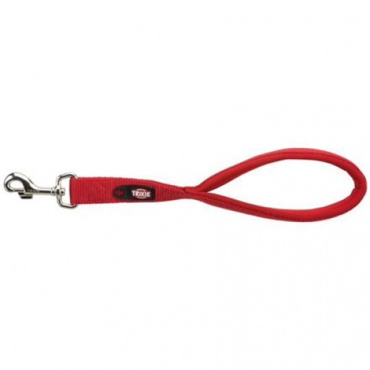 Krátke vodítko PREMIUM, M-XL: 37 cm/25 mm, červená Krátke vodítko PREMIUM, M-XL: 37 cm/25 mm, červená