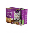 Whiskas kaps. Pure Delight hydinový výber v želé 12x85g