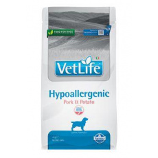 Vet Life Natural DOG Hypo Pork & Potato 2kg Vet Life Natural DOG Hypo Pork & Potato 2kg