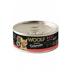 WOOLF WildCat Ultimate konz. Adult Paté Beef 85g WOOLF WildCat Ultimate konz. Adult Paté Beef 85g