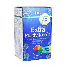 GS Extra Strong Multivitamín 50+ 90+40 tbl darček