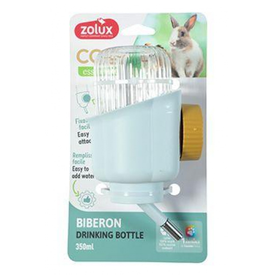 Napájačka hlodavec COSY kvetina 350ml modrá Zolux