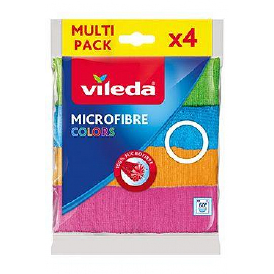 Vileda Colors mikrohandrička na upratovanie 4ks