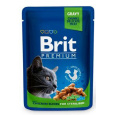 Brit Premium Cat kapsička Chicken Slices for Steril 100g