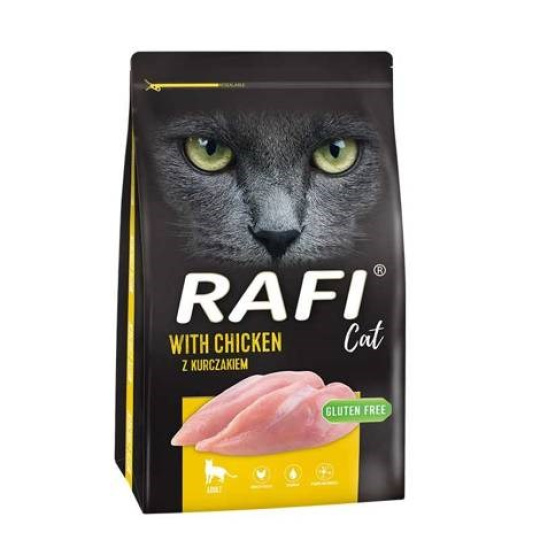 DOLINA NOTECI Rafi Cat with Chicken - Suché krmivo pro kočky - 7 kg