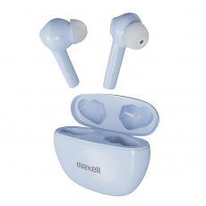 Bezdrátová sluchátka Maxell Dynamic+ s nabíjecím pouzdrem Bluetooth modrá