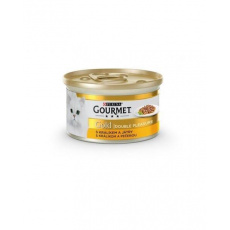 Nestlé GOURMET GOLD cat králik&pečeň konz.12x85 g Nestlé GOURMET GOLD cat králik&pečeň konz.12x85 g