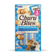 Churu Cat Bites Chicken wraps Tuna&Scallop Recipe3x10g Churu Cat Bites Chicken wraps Tuna&Scallop Recipe3x10g