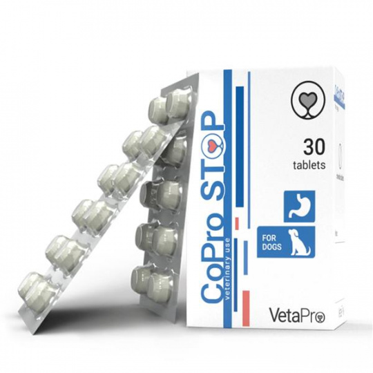 VetaPro Copro Stop 30 tbl. VetaPro Copro Stop 30 tbl.