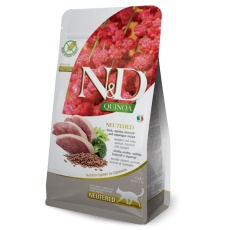N&D Cat Quinoa Neutered Duck & Broccoli & Asparagus 1,5kg
