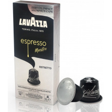 Lavazza Maestro Ristretto Espresso Alu Kapsule do Nespresso 10 ks