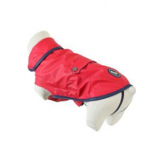 Obleček pláštenka pre psov ST MALO červená 25cm Zolux Obleček pláštenka pre psov ST MALO červená 25cm Zolux