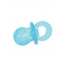 Hračka pes PACIFIER TPR POP cumlík 10cm tyrkys Zolux