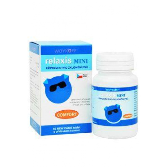 Relaxis MINI na upokojenie pre psov 60tbl Relaxis MINI na upokojenie pre psov 60tbl