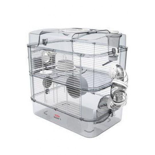 Klietka škrečok Rody 3 DUO biela 41x27x40,5cm Zolux Klietka škrečok Rody 3 DUO biela 41x27x40,5cm Zolux