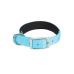 Obojok pes SOFT NYLON tyrkysový 25mm/60cm Zolux