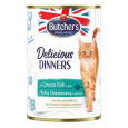 Butcher's Cat Delic.Dinners morsk.ryby v želé konz.400g