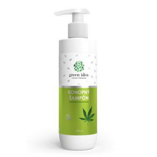 Šampón konopný 100% vegan TOPVET 200ml Šampón konopný 100% vegan TOPVET 200ml