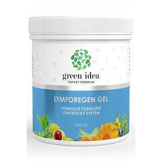 Gél Lymforegen masážny TOPVET 250ml Gél Lymforegen masážny TOPVET 250ml