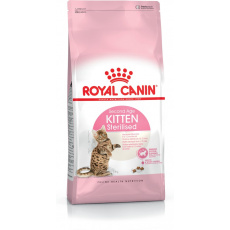 Royal Canin Kitten Sterilised suché krmivo pro kočky Drůbež, Rýže, Zeleninová 2 kg