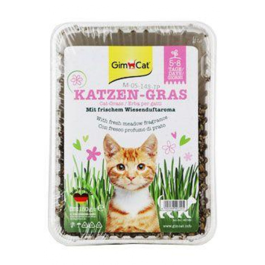 Gimpet Tráva pre mačky s lúčnou vôňou Katzen-Gras 150g Gimpet Tráva pre mačky s lúčnou vôňou Katzen-Gras 150g