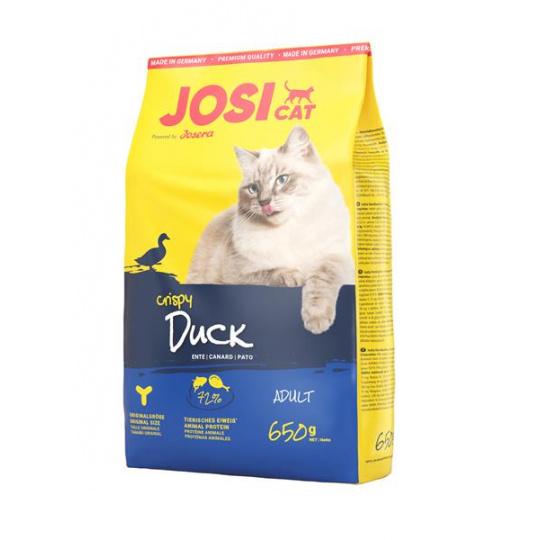 JosiCat Cat Crispy Duck 0,65 kg