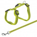 Reflexný postroj s vodítkom na mačku 22-42cm/10mm 1,2m