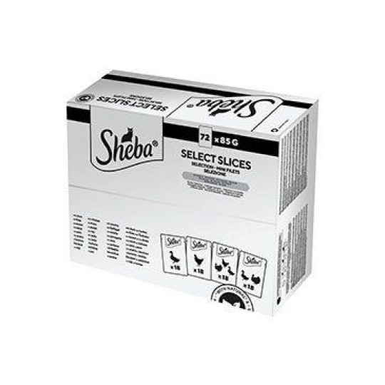 Sheba kapsička Select Slices hydinový výber 72x85g Sheba kapsička Select Slices hydinový výber 72x85g