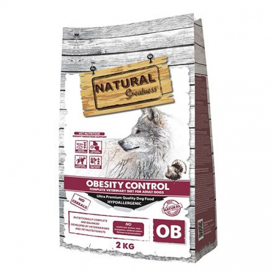 Natural Greatness OBESITY CONTROL veterinárna diéta pre psy