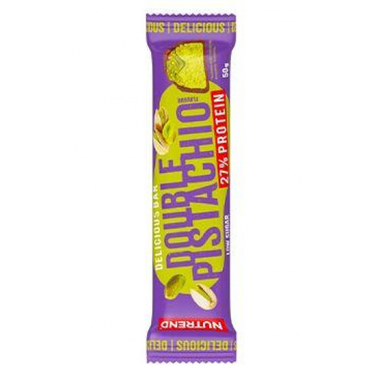 Nutrend Delicious Bar double pistácie 50g Nutrend Delicious Bar double pistácie 50g