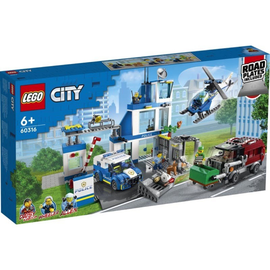 LEGO City 60316 Policejní stanice