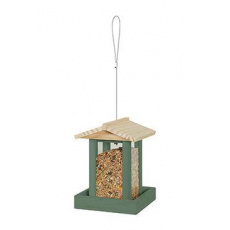 Krmítko vonk. FLORA 1 na semená drevo zelená Zolux Krmítko vonk. FLORA 1 na semená drevo zelená Zolux