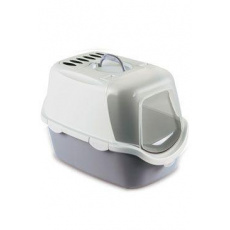 WC mačka CATHY EASYCLEAN kryté sivá Zolux WC mačka CATHY EASYCLEAN kryté sivá Zolux