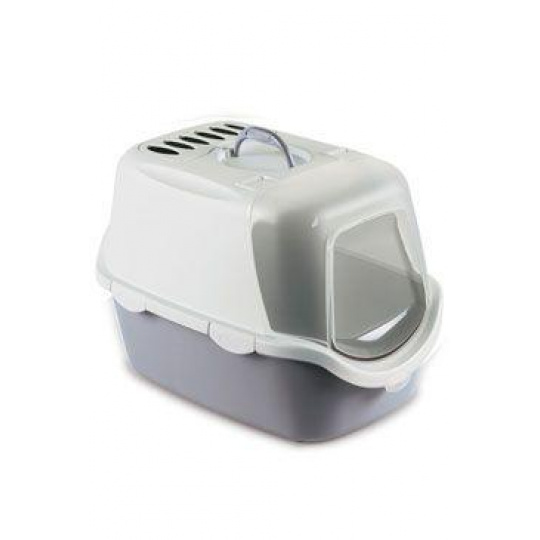 WC mačka CATHY EASYCLEAN kryté sivá Zolux WC mačka CATHY EASYCLEAN kryté sivá Zolux
