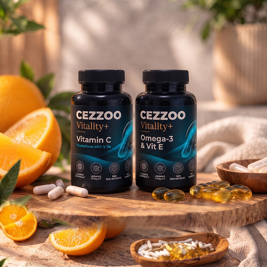 Balíček Imunita Vitamín C + Omega 3 & Vit E