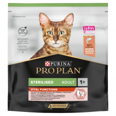 PURINA Pro Plan Sterilised Vital Functions Salmon - suché krmivo pro kočky - 400g