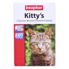 Beaphar Kitty's Mix vitamínové tablety pro kočky - 180 ks.